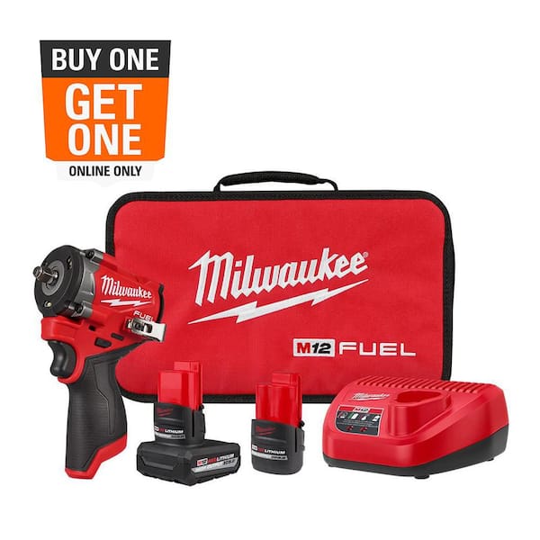 M12 FUEL™  Stubby 3/8" Impact Wrench Kit