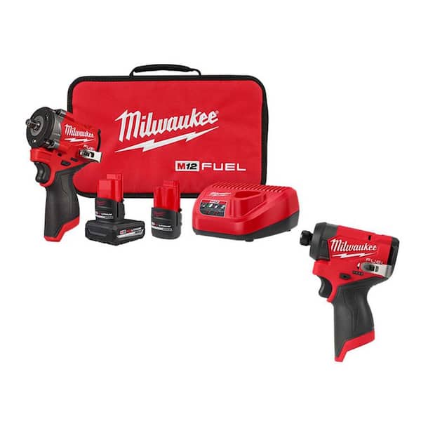 M12 FUEL™  Stubby 3/8" Impact Wrench Kit
