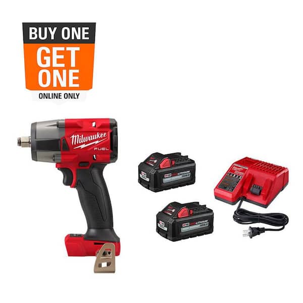 M18 FUEL™ 1/2" Mid-Torque Impact Wrench w/ Friction Ring