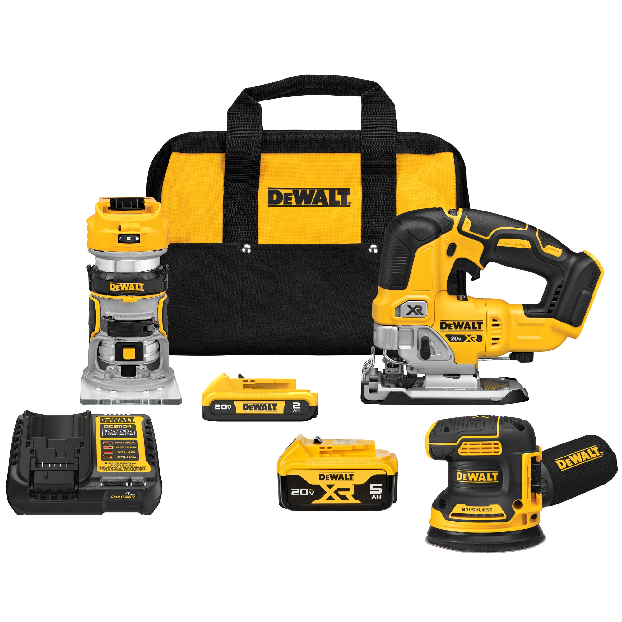 20V MAX XR 3-Tool Woodworking Combo Kit