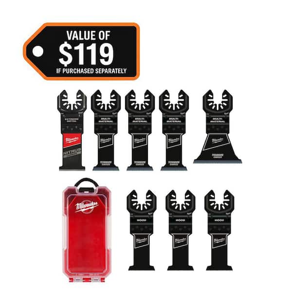 Oscillating Multi-Tool Blade Set (8-Piece)