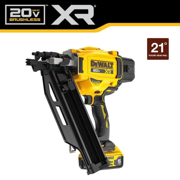 20V MAX 21° Framing Nailer Kit