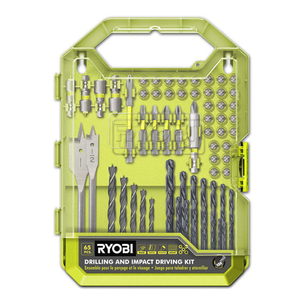 Drill and Impact Drive Kit 65-Piece