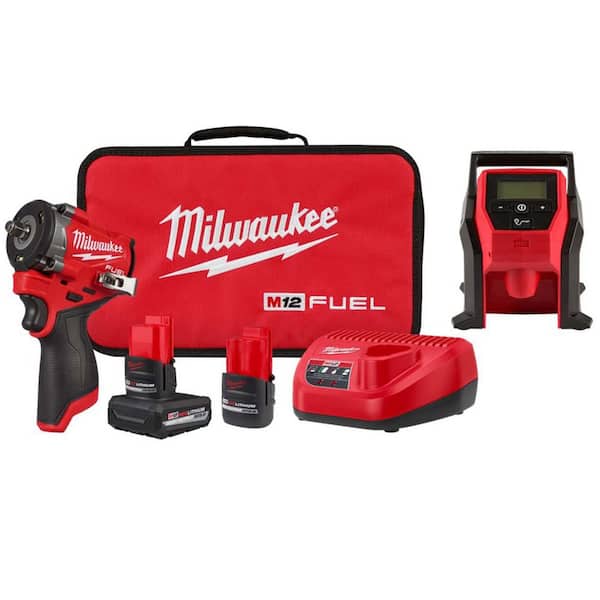M12 FUEL™  Stubby 3/8" Impact Wrench Kit