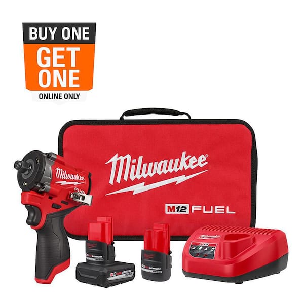 M12 FUEL™ Stubby 1/2" Impact Wrench Kit
